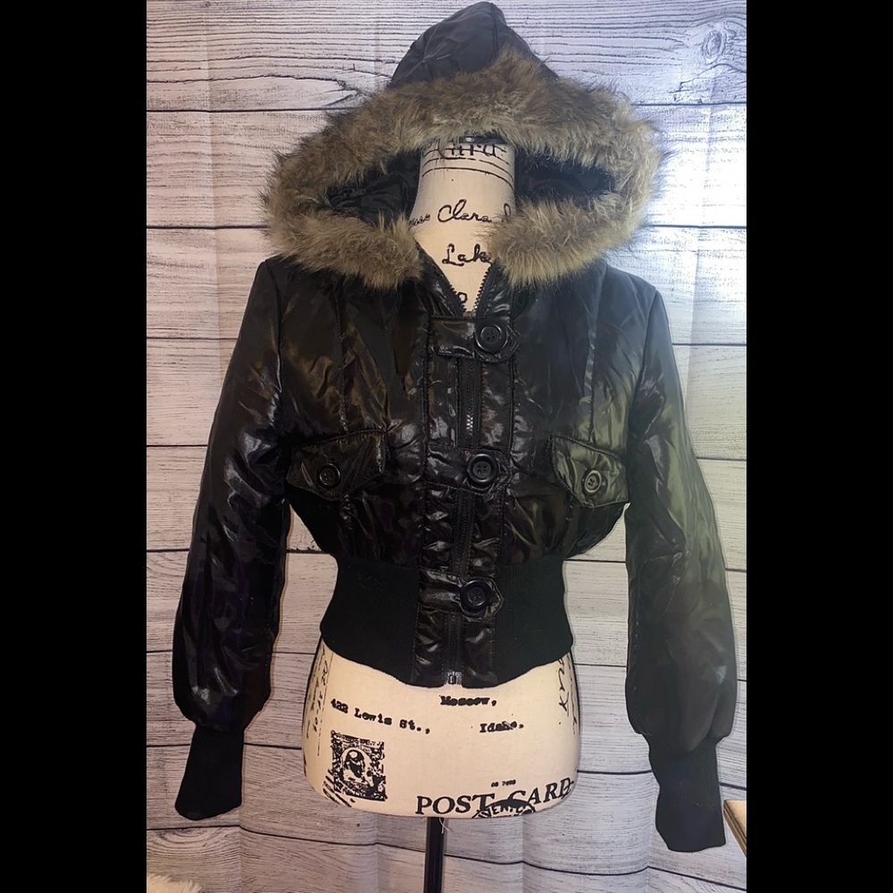 Black Puff Jacket